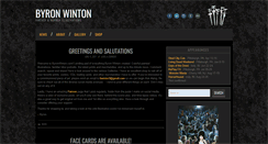 Desktop Screenshot of byronwinton.com
